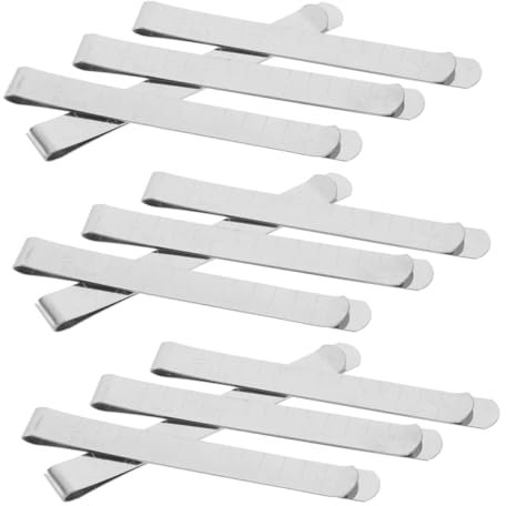 Alipis 20pcs Marshmallow Stabilizer Clips Stainless Steel Candy-Floss Machine Accessories for Candfloss Easy to Use