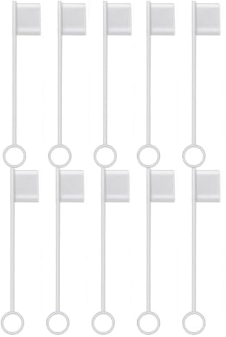 10 Pcs USB C Cable Cover,Silicone Type C Charging Port Cover Protector Dust Cap for Samsung Galaxy s23, s22, s21,s20, Note 20,Pixel,MacBook,Any Type C Charging Port