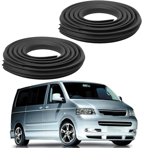 GNXfixt 2X Gummi Turdichtungen für T5 Transporter BUS KASTEN Gummidichtung Tür Dichtung 7E0837912B Rechts und Links