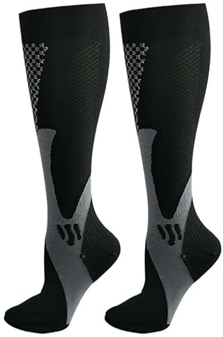 NATURSTEP® ComfortFit Kompressionsstrümpfe (L/XL(38-41),1x Paar Schwarz)
