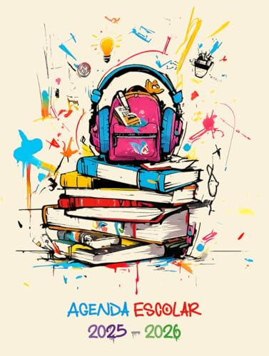 Agenda Escolar 2025–2026: Diseñado específicamente para niños con dificultades de aprendizaje – codificado por colores, claro y eficaz