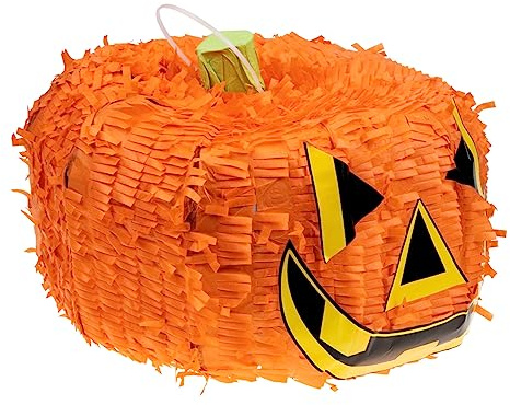 TOYANDONA Halloween Pumpkin Pinata Decoration Creative Hanging Prop for Parties for Halloween Celebrations and Family Gatherings Engaging Fun for Unique Design to Attract Attention