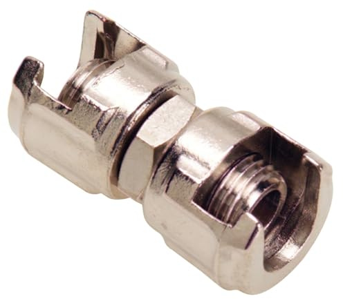 Machón doble tuerca bayoneta - conexión sólida y fácil instalación, ideal para sistemas eléctricos, fabricado en metal resistente y duradero.