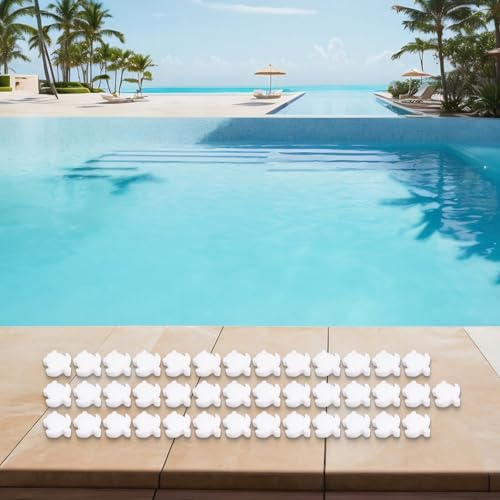 50 schiumatoi assorbenti per l'olio, efficace cura per piscine e spa per eliminare la feccia