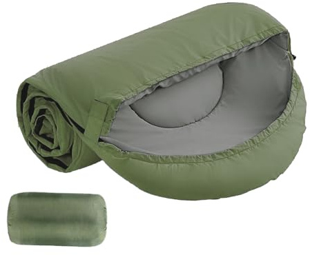 Saco De Dormir para Adultos - Saco De Dormir Adultos para Exterior Y Climas Fríos | Equipamiento De Senderismo Abrigadas para Viajes En Climas Fríos