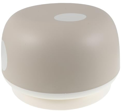 LIFKOME Marchepied Garçon et Filles de Champignon Gris 18 CM, Tabouret Antidérapant Léger et Facile à Nettoyer, Petit Repose-Pieds Multifonction pour Changer de Chaussures, Salle de Bain,