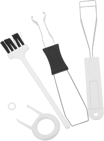 FIXOSHEE Kit Estrattore Tasti e Interruttori Tastiera Meccanica in Metallo con Spazzola Pulizia, Strumento Rimozione Cappucci Compatibile Laptop e Tastiere per Manutenzione Fai da Te