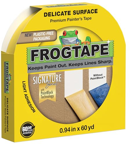 Shurtech Ruban adhésif surface délicates Frogtape 0.94-inch x 60 Yd