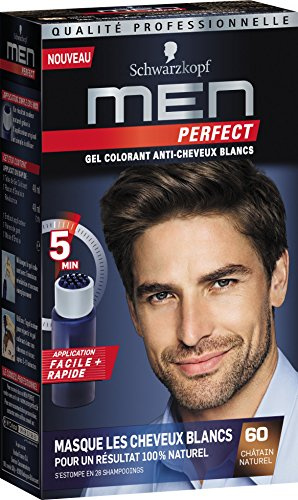 Schwarzkopf Men Perfect Gentle Colour Gel Natural medium Brown - 60