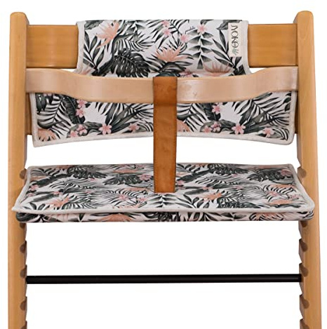 JYOKO Kids Hochstuhl Kissen kompatibel mit stokke Tripp Trapp (African Sunset)