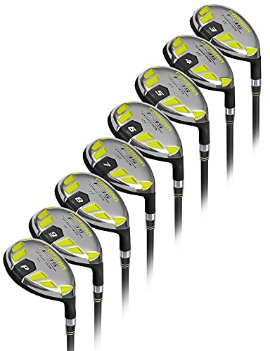 Forgan of St Andrews F35 Full Hybrid Iron Set 3-PW, Mens Right Hand, Graphite, Senior Flex