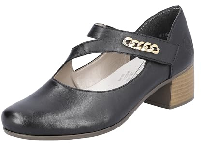 Rieker Escarpins 41698 pour Femme, Noir, 40 EU