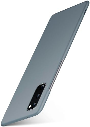 moex für Samsung Galaxy S20 / S20 5G Hülle Ultra Dünn, Schutzhülle mit erhöhtem Kameraschutz, Slim Cover Hardcase Backcover, Dünnste Handyhülle Minimalistisch Alpha Case, Matt Taupe