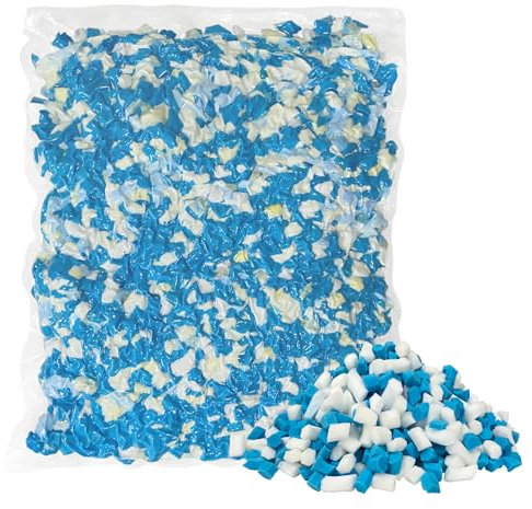 HONEHO Relleno de espuma viscoelástica de gel, 2,2 kg, cómodo y suave, para almohada refrescante, puf, animal de peluche, cama de perro, cojín