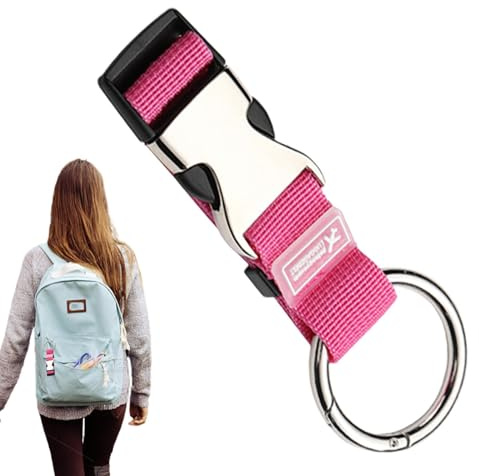 Cinghie per bagagli da viaggio, ganci per tracolla, cinghie regolabili | Gancio per cintura da viaggio robusto e multiplo, accessorio da viaggio portatile, colorato
