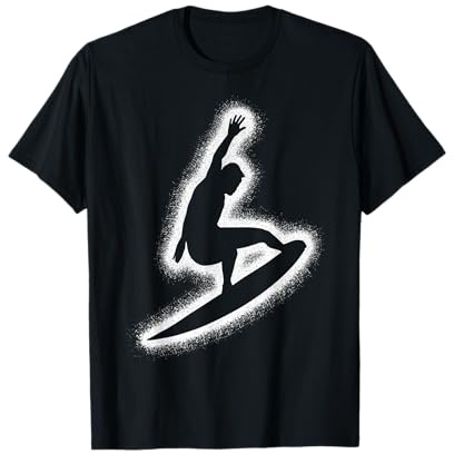 Surfen Surfbrett Kinder Jungen Männer Surf T-Shirt