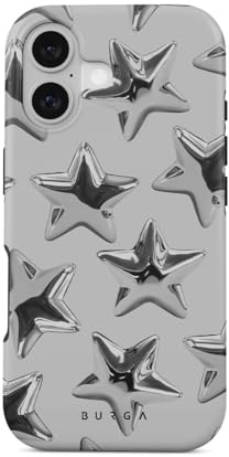 BURGA Handyhülle für iPhone 17 – Unisex Hybrid-Schutzhülle mit stoßdämpfendem TPU & kratzfester Außenschale, erhöhter Displayrand, MagSafe-kompatibel, kabelloses Laden, stylisches Design