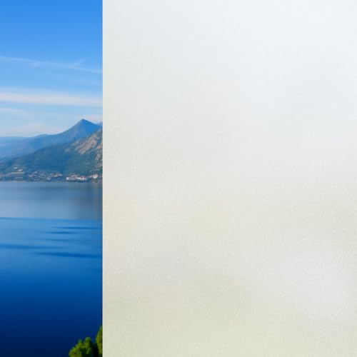 LUMEN HOME FILMS - Película de privacidad de cristal satinado, medidas grandes (satinado, 120 x 500 cm) para ventanas y mamparas de ducha mate esmerilado, oscurecedor, antimiradas, reutilizable