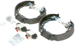 Bosch KS4685 Kit Super Pro, Kit Freno a Tamburo Posteriore, 1 Set Preassemblato