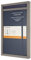 Moleskine Bundle Vertical Notebook Classic Pagina a Righe e Penna Go, Taccuino Copertina Rigida e Chiusura ad Elastico, Dimensione Large 13 x 21 cm, 192 Pagine, Blu Zaffiro