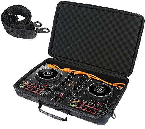 Khanka Custodia rigida per controller Pioneer DJ, Nero , DDJ-200, Classico
