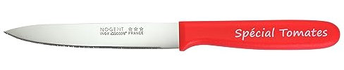 Nogent - Couteau office spécial tomate rouge