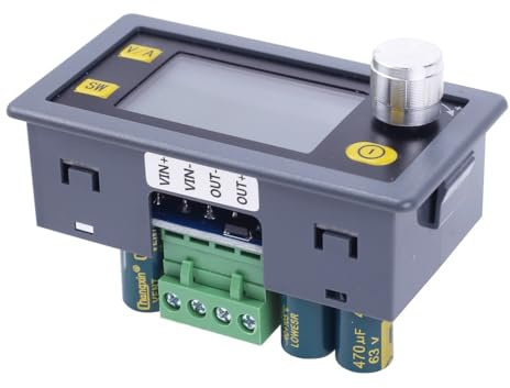 CNC DC Buck Wandler, XY-5005E DC-DC 250 W 5 A Buck-Stromversorgungsmodul, Einstellbarer CCCV Step-Down-Spannungswandler Solarladung mit LCD-Display