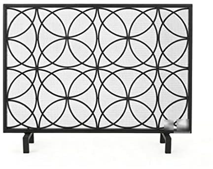 Parascintille per caminetto Griglia per caminetto Parascintille per caminetto Riscaldatore per caminetto Recinzione in ferro battuto con rete Camino da soggiorno Divisorio antincendio per interni ed