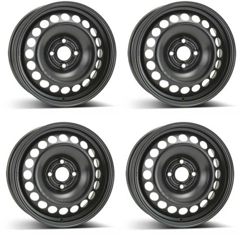 4x Alcar Stahlfelgen 4-6445 6.0Jx15 ET39 4x100 kompatibel mit Opel Adam Corsa