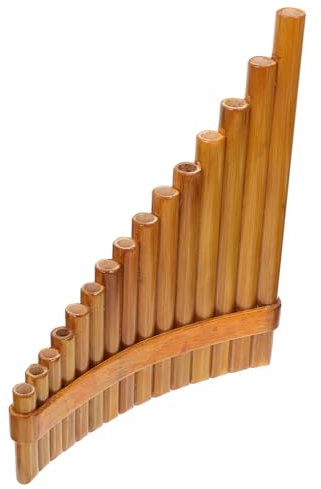 UPKOCH Panflöte Aus Naturholz Musikinstrument Für Anfänger Panflöte Leicht Zu Spielen Klarer Melodischer Klang Langlebig Sicher Langzeitgebrauch
