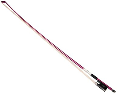 Violinbåge, Violinstråke 4/4 Med Utsökt Utförande Färgad Kolfiberstråke för Din Gamla Violinbåge (Purpur)