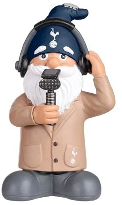 FOCO Officially Licensed Tottenham Hotspur Commentator Garden Gnome