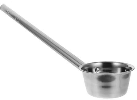 iplusmile Cucharón De Acero Inoxidable De Mango Largo Para Riego De Jardín (55x12) Pala De Agua De Gran Capacidad Adecuado Para Flores y Verduras Uso Cocina y Jardín 1
