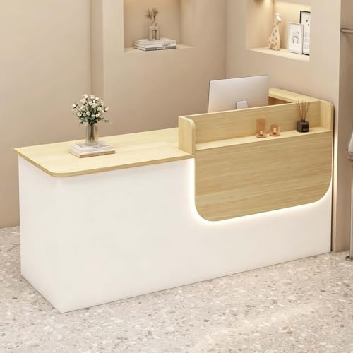 Genérico Reception för detaljhandel, reception för frisörer med låda och lås, för skönhetssalong, SPA och små företag