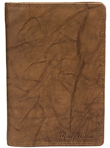 LEDER KARTENETUI KREDITKARTENETUI SCHECKKARTENETUI ETUI GROSS NEU TAN