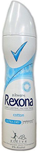 Rexona Déodorant en spray pour femme Cotton Dry 150 ml