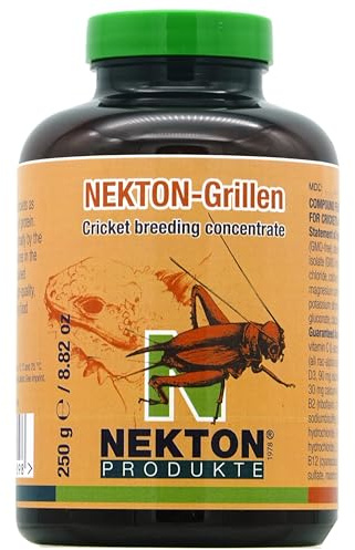 NEKTON-Grillen Zuchtkonzentrat | Zuchtkonzentrat als Mischfuttermittel für Grillen und Heimchen | Made in Germany (250g)