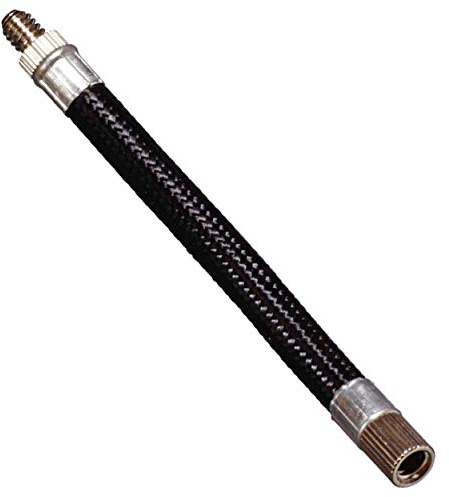 BEST SPORTING Adapter Luftpumpe I geeignet für Bälle und Fahrradventile I robuster Adapter für 5mm Gewinde I Flexibler Pumpenschlauch I Schlauch für Luftpumpe I Länge: 9 cm