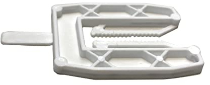 Cale fourchette plastique 30x40mm, ép. 3mm, lot de 1000pcs, ref CWE7013
