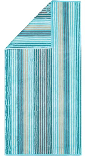 Cawö Handtücher Unique Streifen 944 türkis - 44