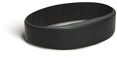 Tapkey Wristband: Silikon-Fitnessarmband | NFC-Technologie | Schwarz | 1 Stück