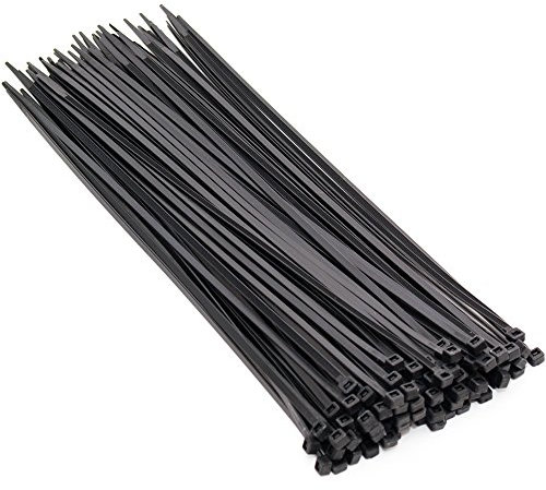 1000 x UV stabil Kabelbinder Schwarz 4,8 x 430 mm Tragkraft 22,2 kg nicht lösbar