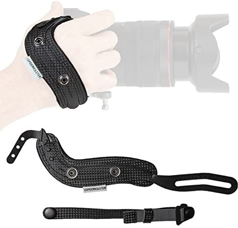 SPIDER HOLSTER SpiderPro Hand Strap v2 Handschlaufe - Graphite (Lederfrei)