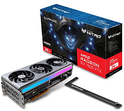 Sapphire 11322-01-40G Nitro+ AMD Radeon RX 7900 XTX Vapor-X Gaming Graphics Card with 24GB GDDR6, AMD RDNA 3