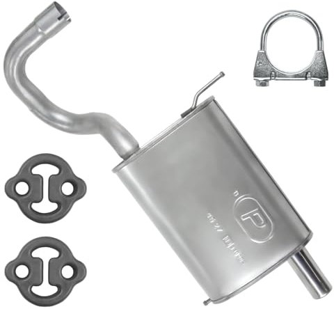 Polmo Schalldämpferset Auspuff Endtopf für Chrysler PT Cruiser 1 I 2000-11/2004 1.6 2.0