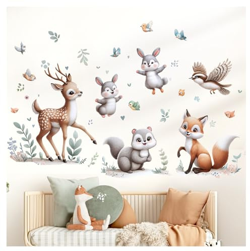 Little Deco Wandtattoo Waldtiere REH Fuchs DL5039 XL