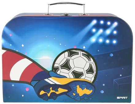 Generisch Spirit Kinderkoffer Spielzeugkoffer Spielkoffer Kofferl Bastelkoffer Malkoffer Werkkoffer (Soccer No.10)