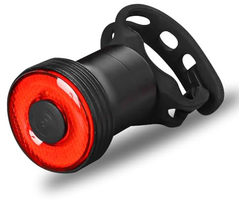 Fanale posteriore ultra luminoso - luci bicicletta LED ricaricabile USB-C, 5 modalità, impermeabile IP66, luci bici intelligente, accessori bici con lunga durata, avviso di sicurezza