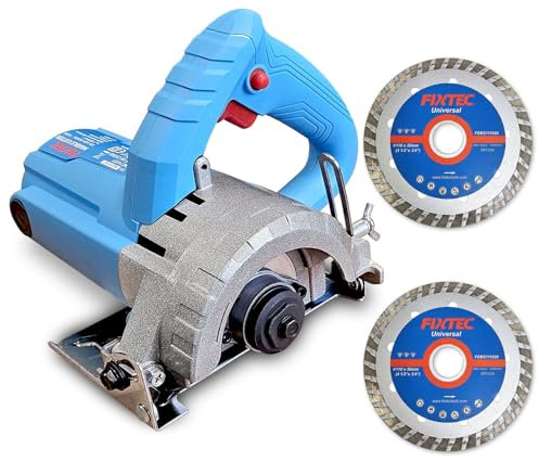 Générique - SCIE CIRCULAIRE A EAU 110 mm - 1 450 W POUR MARBRE PIERRE CARRELAGE + 2 DISQUES