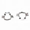 HAFRILY Night Breaker H7 LED Adapter Ersetzungsrepairs Sockelhalterhalter H7 LED Adapter für VW Magotan Benz C-Klasse E-Klasse ML BMW X5 Audi A3 A4L A6L (1 Paar)